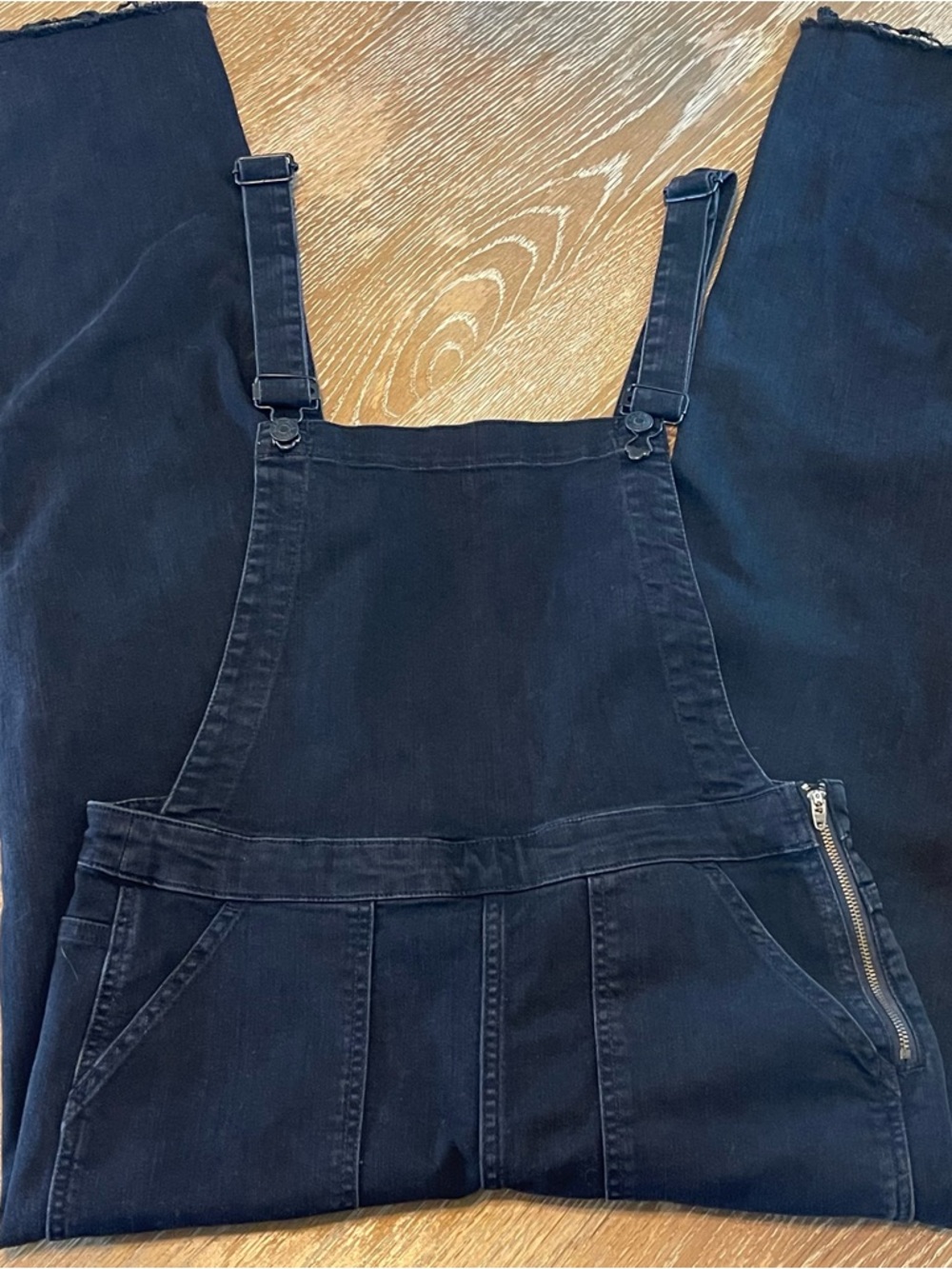 MADEWELL skinny stretch overalls in Lunar Wash sIze Large - Picture 6 of 14